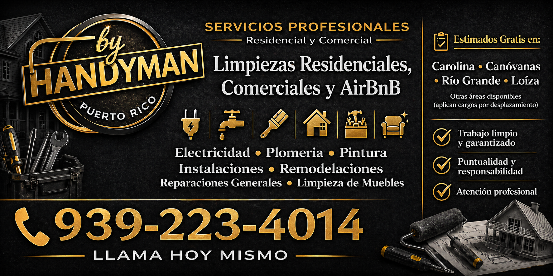 Servicios profesionales byHANDYMAN Puerto Rico